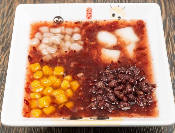 Purple Rice Soup 紫米四宝汤